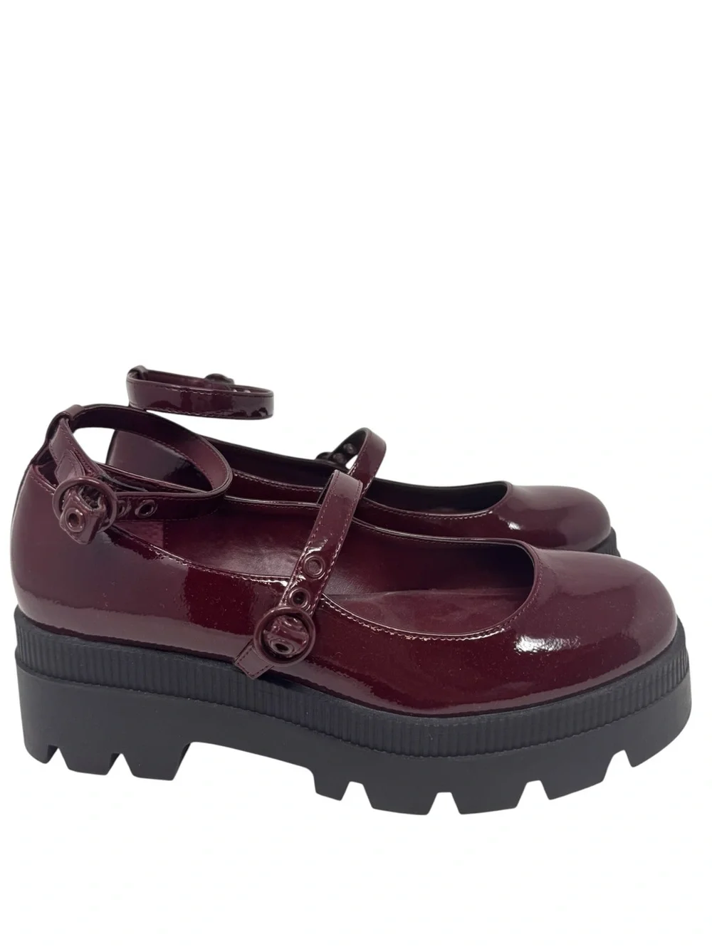 Jessica Simpson Uvelia Platform Mary Jane Patent Leather Shoes NEW 6.5